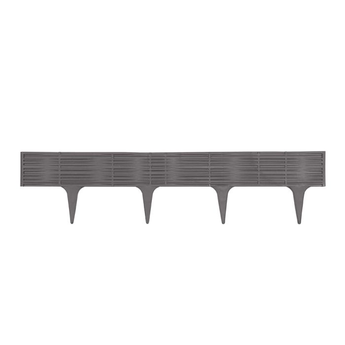 Bordura per Giardino Plastica Grigio Verdemax