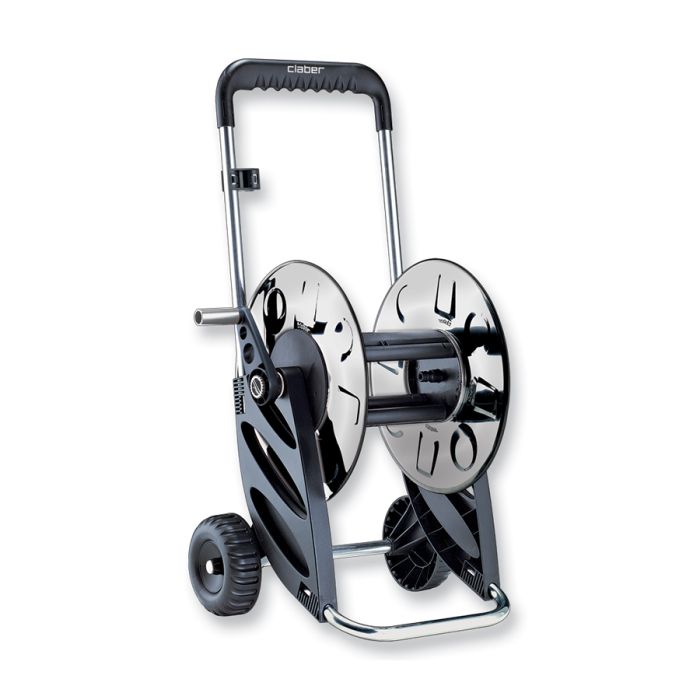 Carrello avvolgitubo acciaio Inox da 60 metri Claber 8979