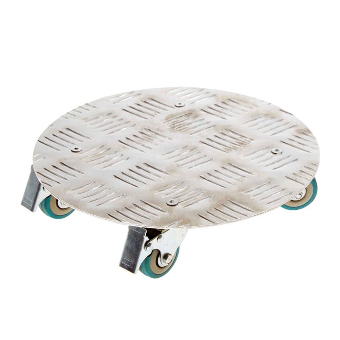 Portavasi con Ruote in Alluminio Verdemax