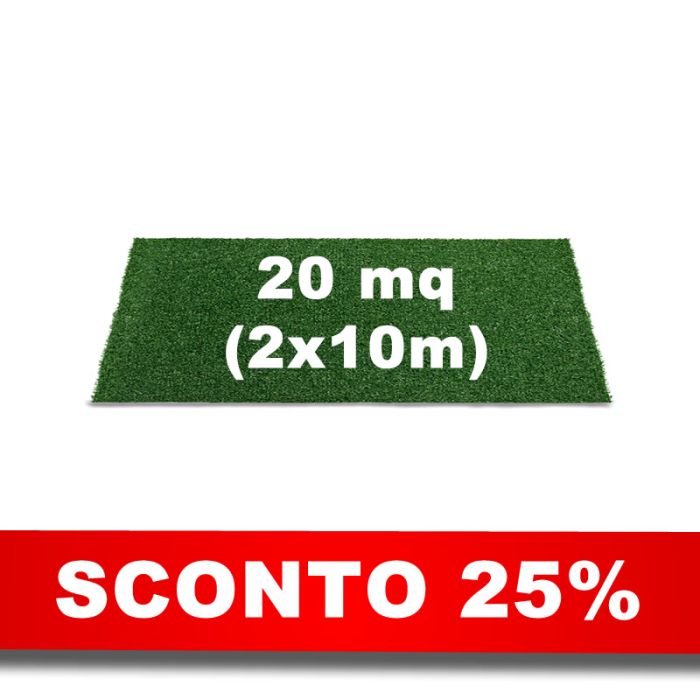 OFFERTA SPECIALE - 20 mq erba sintetica SMART