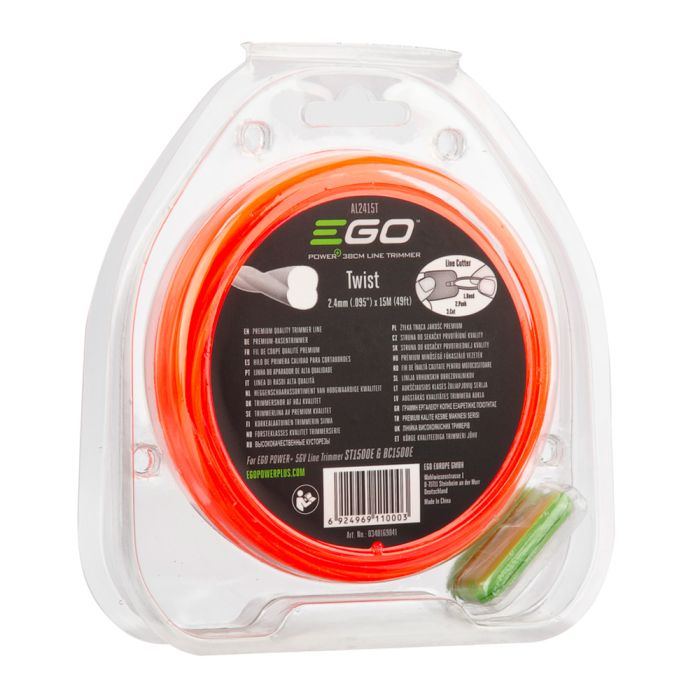 Filo per decespugliatore arancione 2,4mm