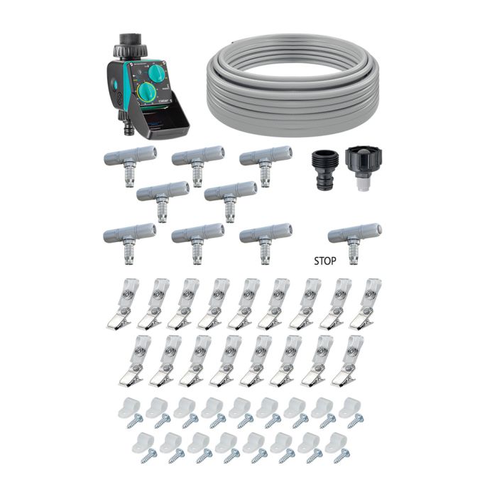 Kit Happy Fresh Evolution 12 m con Aquauno Mist | Claber 90753