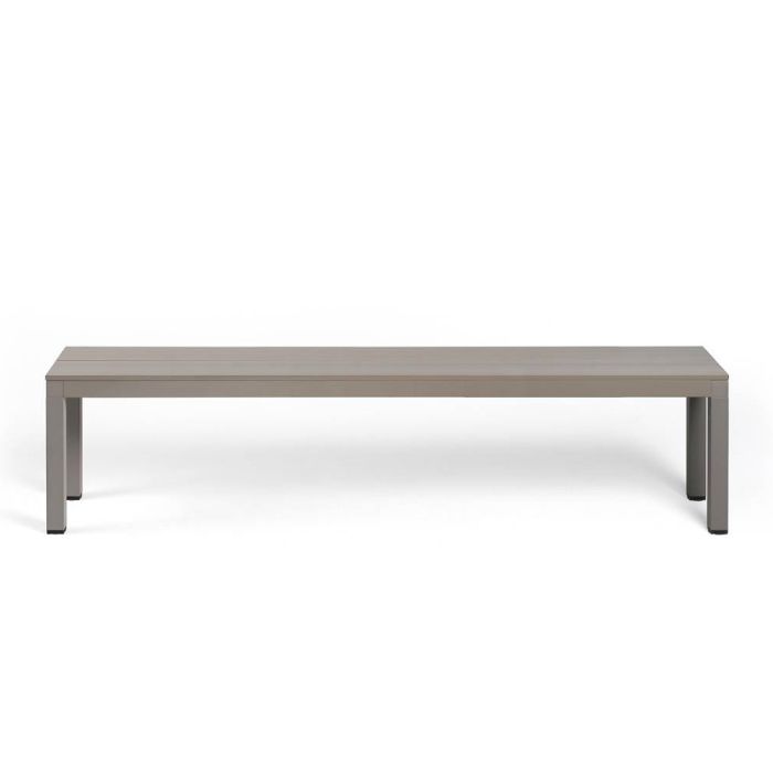 Panchina da giardino senza schienale Rio Bench ALU Nardi