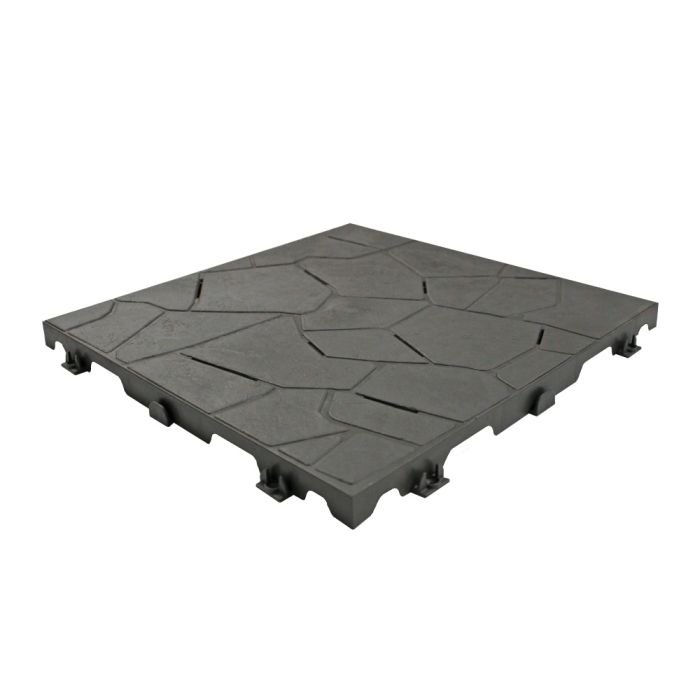 EcoStone Piastrella 38x38 - Grigio