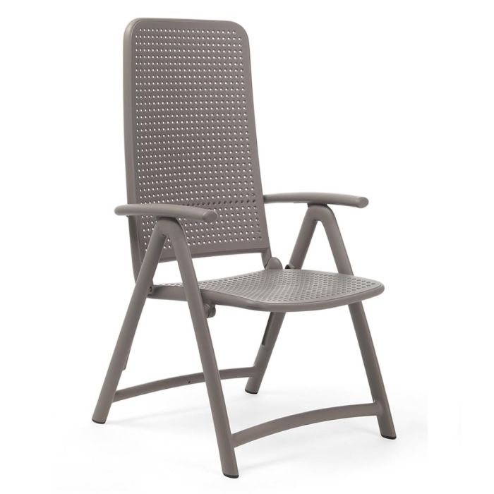 Poltrona pieghevole e reclinabile Darsena di Nardi - Tortora