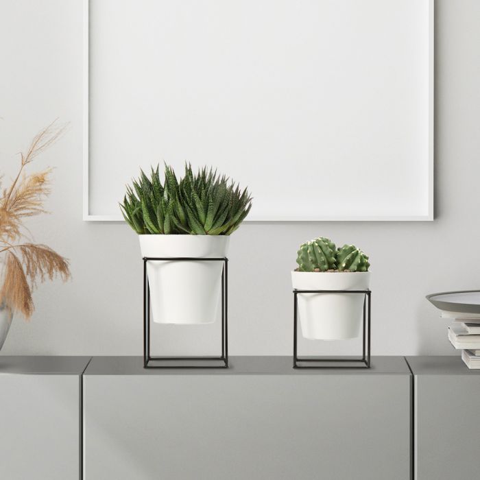 Portavasi con piedistallo Arkè Up Small Nicoli