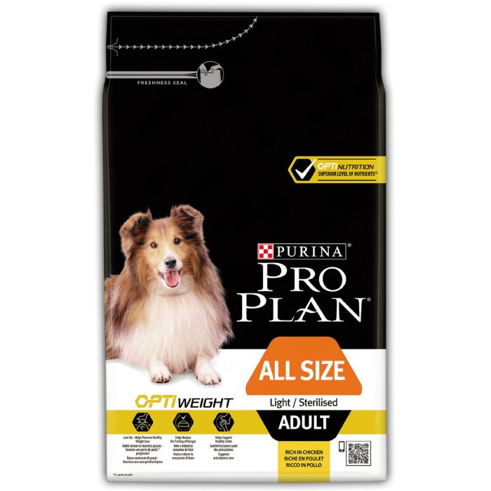 Crocchette Pro Plan Optiweight Adult All Size - Purina