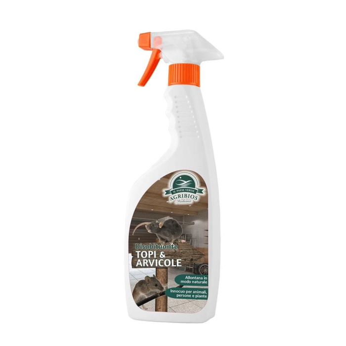 Repellente Topi e Arvicole Spray | Agribios