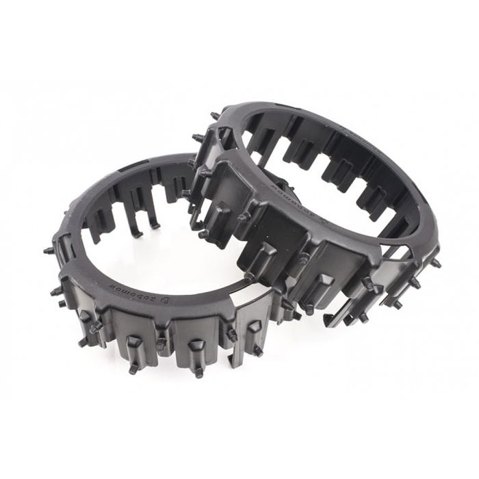 Estensione chiodata ruote maggiorate