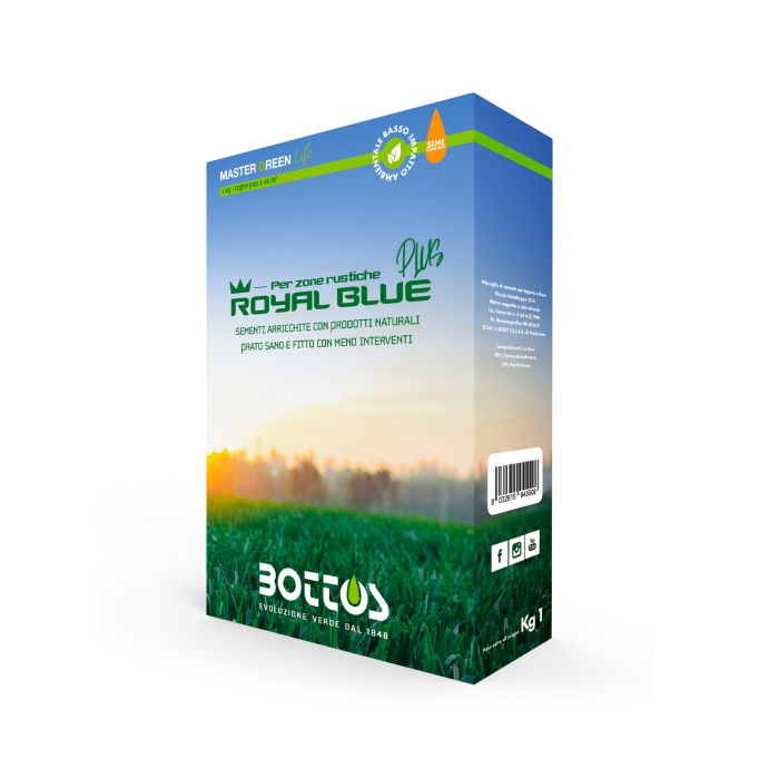 Sementi Royal Blue Plus Bottos - per prato soleggiato
