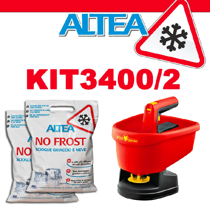 Spargitore per sale, concime o sementi