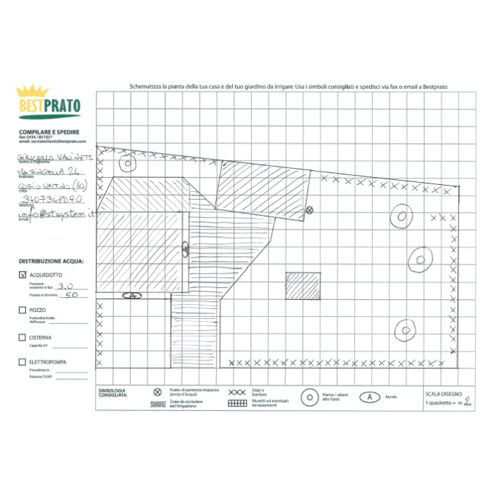 Impianto irrigazione Vaninetti 1-52-015
