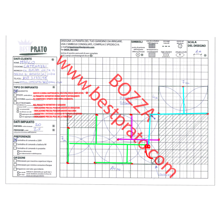 Impianto irrigazione Marco Catenazzi