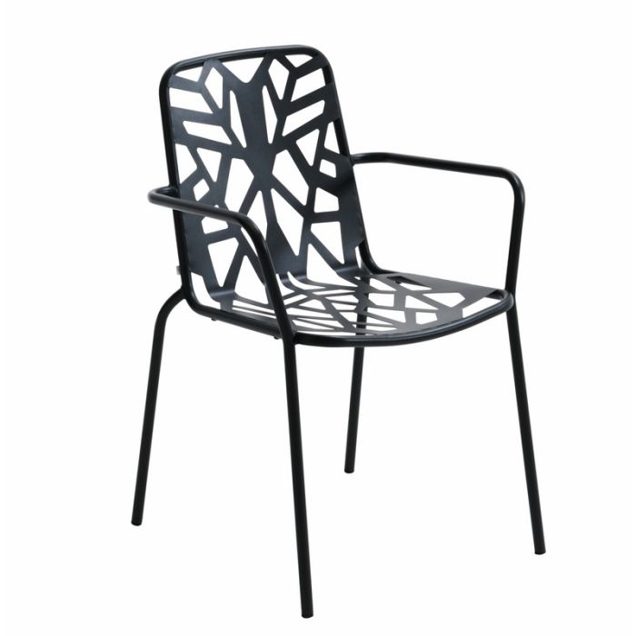 Sedia per esterno in metallo Fancy Leaf 2