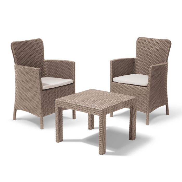 Set Tavolino + 2 Poltrone Salvador | Keter