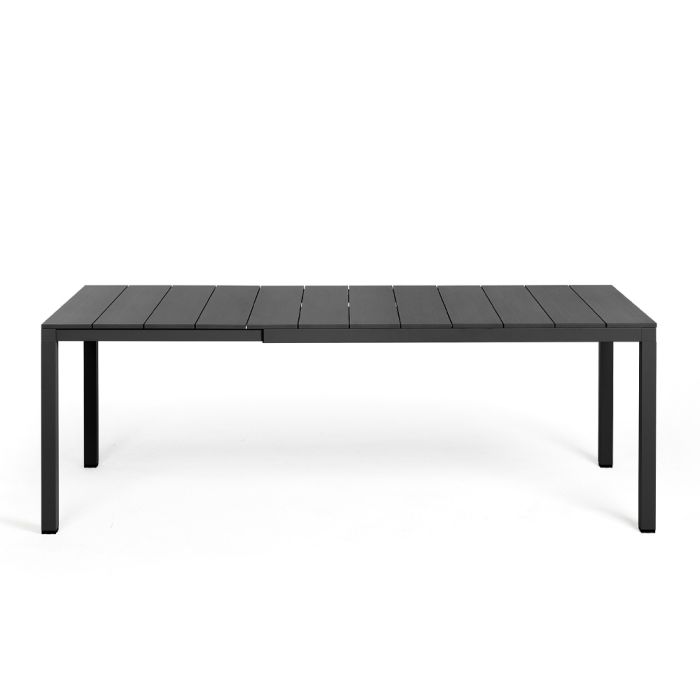 Tavolo da giardino in alluminio di design Rio 140/210 Nardi