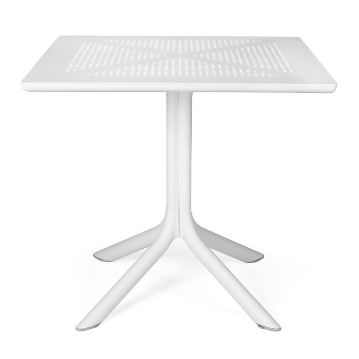 Tavolo quadrato da giardino Clip 80 Nardi