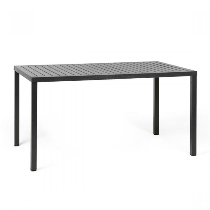 Tavolo resina alluminio giardino Cube 140x80 Nardi