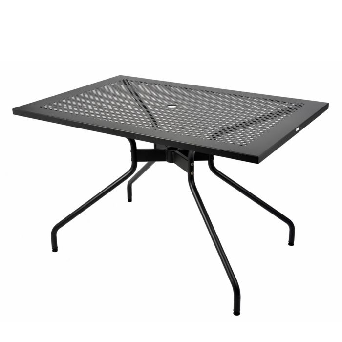Tavolo rettangolare in metallo Estate 120