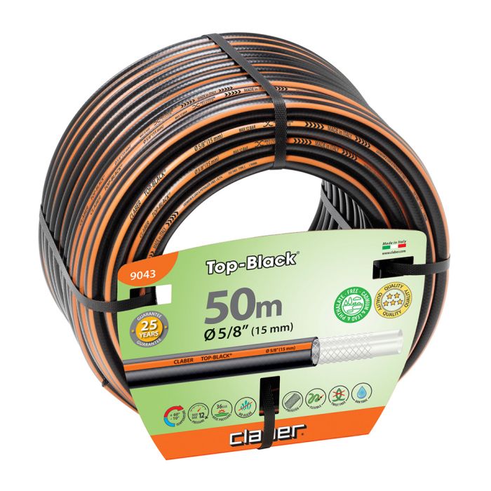 Tubo Irrigazione Nero - Claber 9043