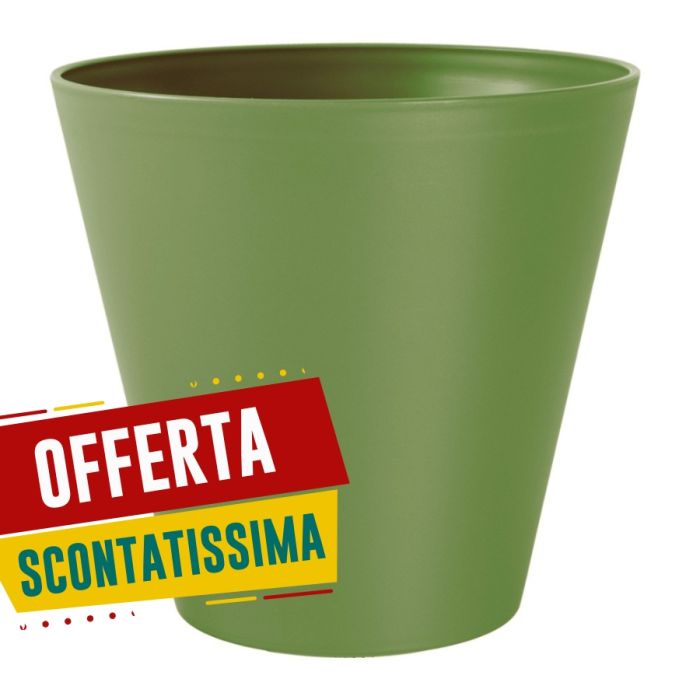 Vaso Estoril | Teraplast - 16 verde oliva