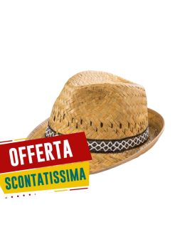 Cappello di Paglia Naturale - Stocker - tg 58