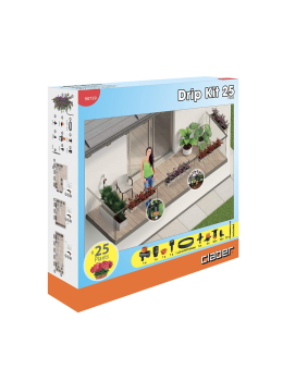 Kit Drip 25 Vasi Plus | Claber 8690