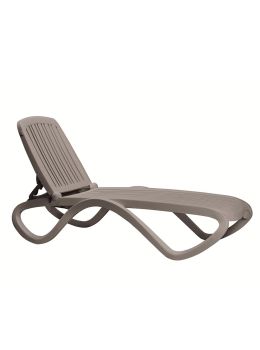 Lettino prendisole Tropico Nardi - Tortora
