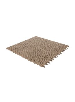 Pavimentazione autobloccante in plastica per giardino ed esterno. Multiplate Beige.