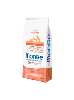 Crocchette Cane All Breeds Adult Salmone Riso | Monge Monoprotein | 12 kg