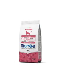 Crocchette Gatto Sterilizzato Manzo | Monge Monoprotein | 1,5 kg