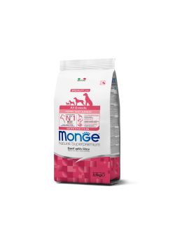 Crocchette Cane Puppy All Breeds Manzo | Monge Monoprotein | 2,5 kg