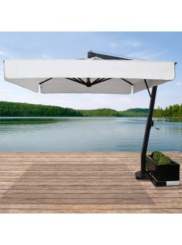 Ombrellone da Giardino Saturno Antracite