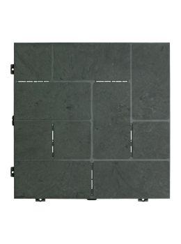 EcoClassic Piastrella 38x38 - Ardesia