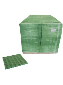 Piastrella in plastica per pavimento componibile esterno 