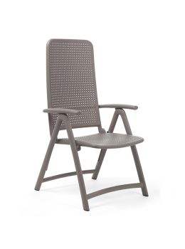 Poltrona pieghevole e reclinabile Darsena di Nardi - Tortora