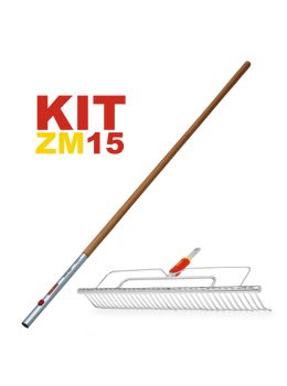 Rastrello da Giardinaggio e per Foglie Wolf-GARTEN UH-M60 con manico ZM150