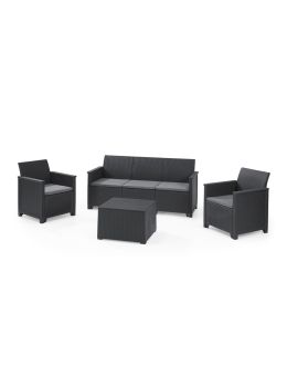 Emma Lounge Set 5 Posti Keter