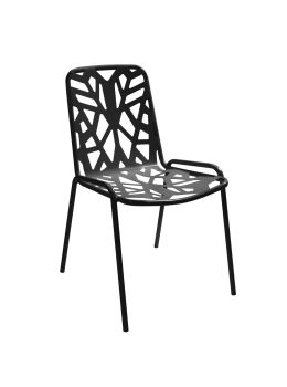 Sedia per esterno in metallo Fancy Leaf 1