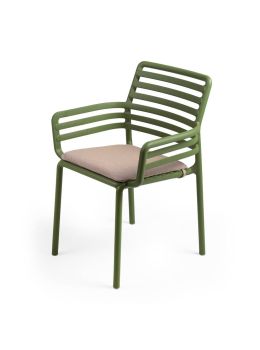 sedia resina con braccioli Doga Armchair C Nardi