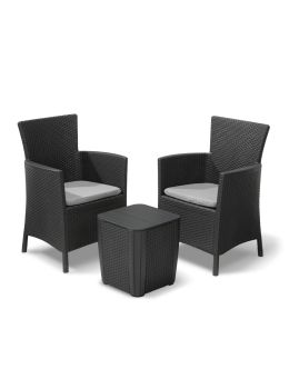 Set Tavolino + 2 Poltrone Iowa | Keter