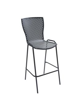 Sgabello in metallo Sonia 75