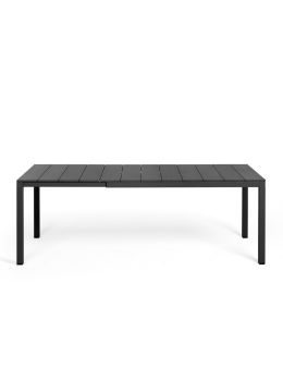 Tavolo da giardino in alluminio di design Rio 140/210 Nardi