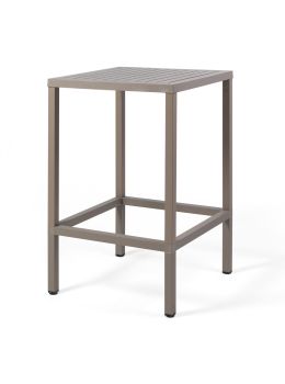 Tavolo bar alto quadrato da giardino Cube Alto 70x70 Nardi