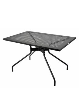 Tavolo rettangolare in metallo Estate 120