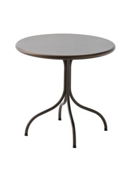Tavolo in metallo per esterni Bistrot 80