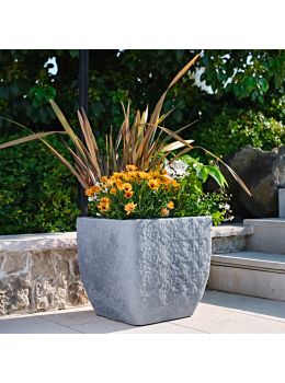 Vaso effetto pietra Lithos Teraplast