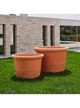 Vaso grande da esterno Eos Teraplast