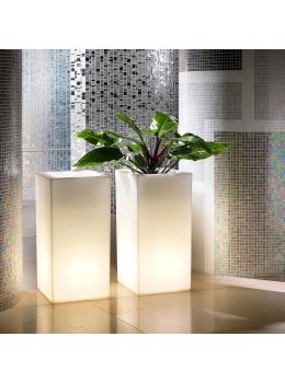 Vasi Luminosi Esterno Hi-Cube Teraplast