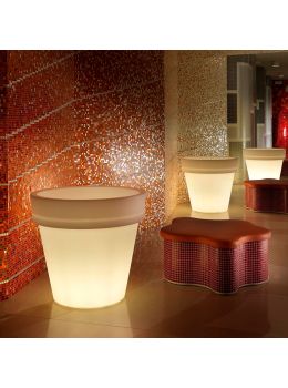 Vasi luminosi da esterno King Outdoor Teraplast